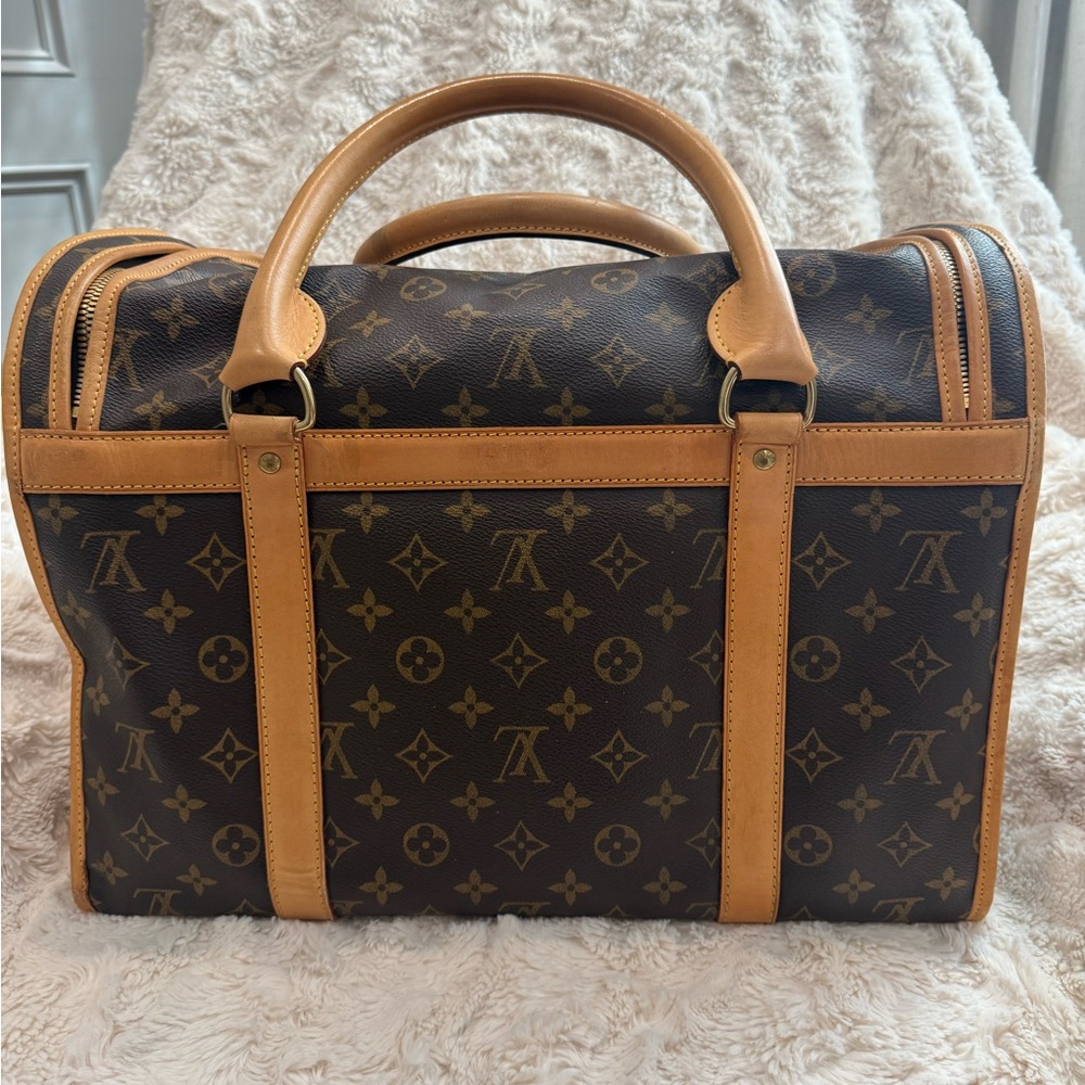 Louis Vuitton Monogram Pet Carrier 40 Travel Bag for Pets